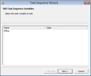 Collection variables Task Sequence