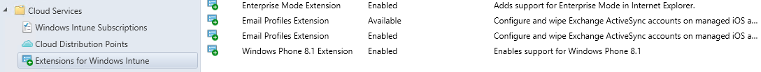 SCCM Windows Phone device enrollment