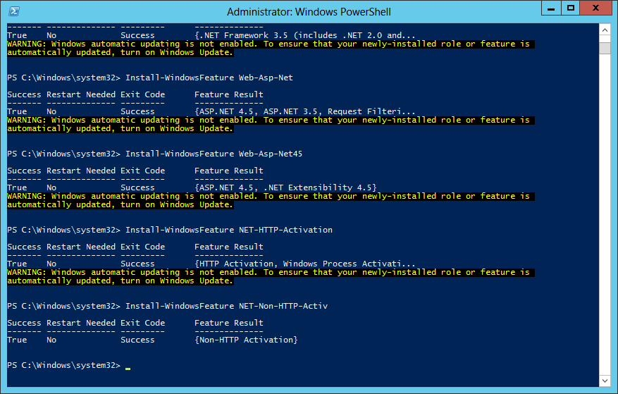 sccm 2012 r2 installation prerequisites