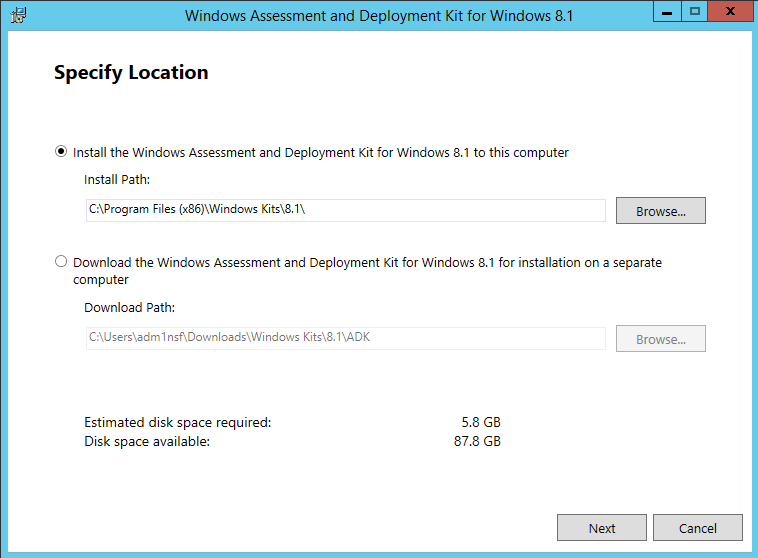 sccm 2012 r2 installation prerequisites