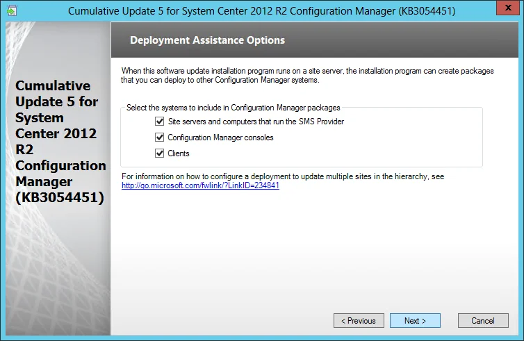 SCCM 2012 R2 CU5 Installation guide
