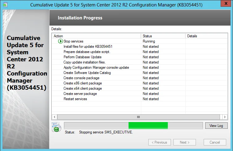 SCCM 2012 R2 CU5 Installation guide