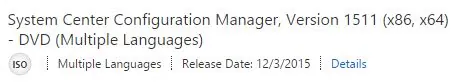 SCCM 1511 Upgrade