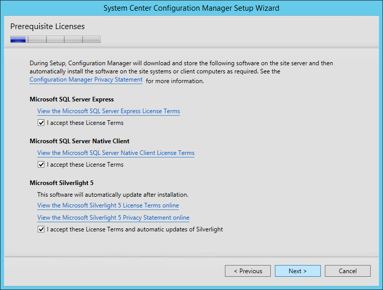 SCCM 1511 installation