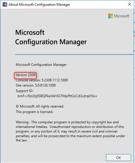 sccm program assignment schedule