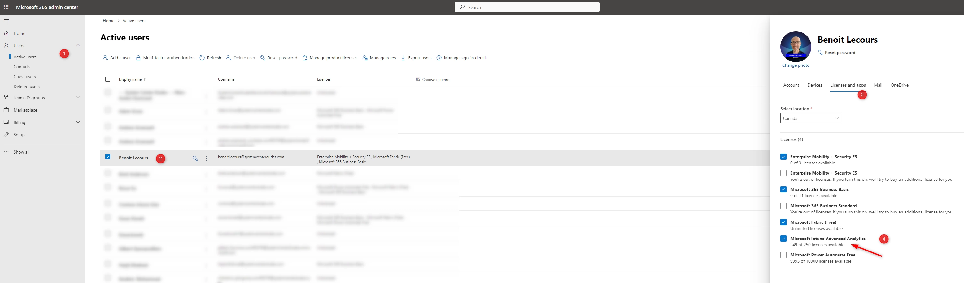 Intune device query
