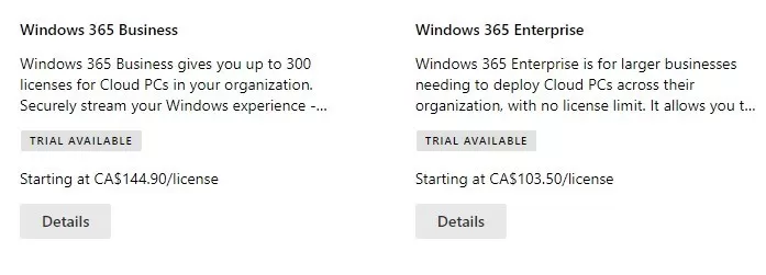 Intune Windows 365 Cloud PC