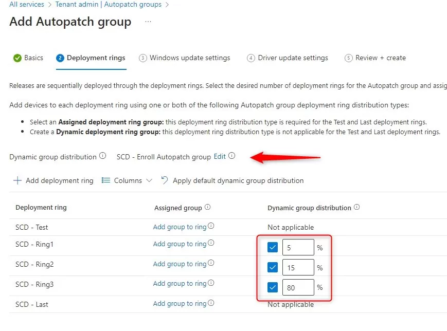 Intune Windows Autopatch