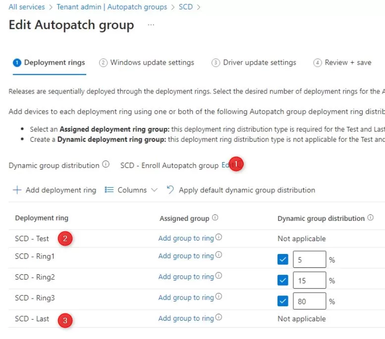 Intune Windows Autopatch