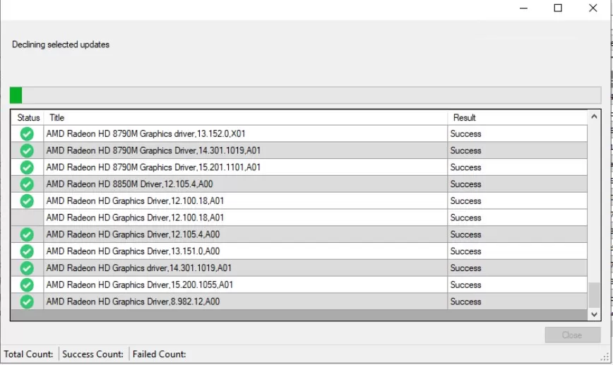SCCM Clean WSusContent