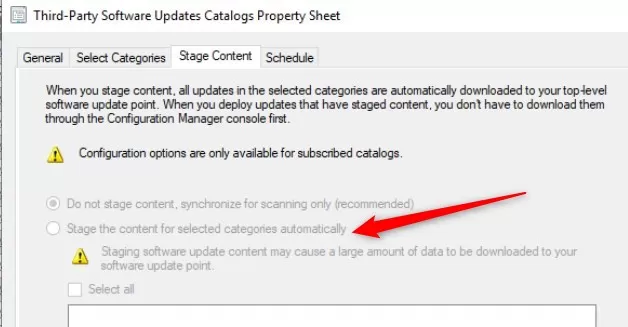 SCCM Clean WSusContent