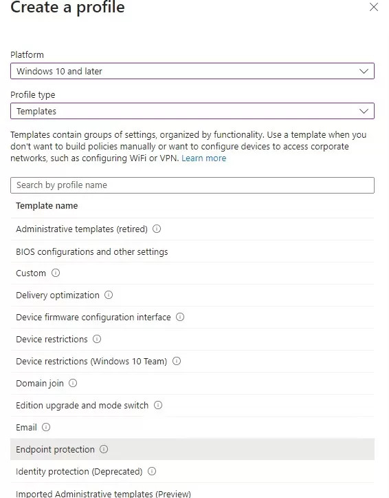 Intune Bitlocker Policy
