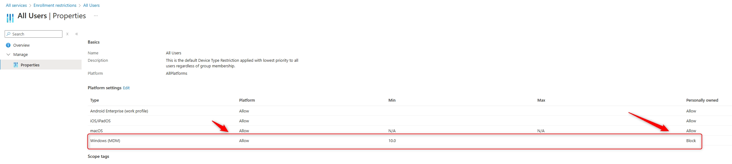 Intune Error 80180014