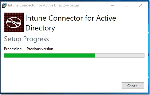 Intune Connector MSA Account