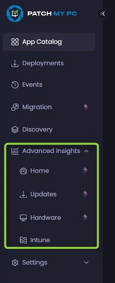 PatchMyPC Advanced Insight
