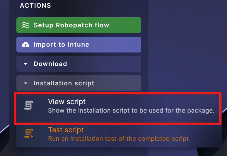 Robopack Application guide