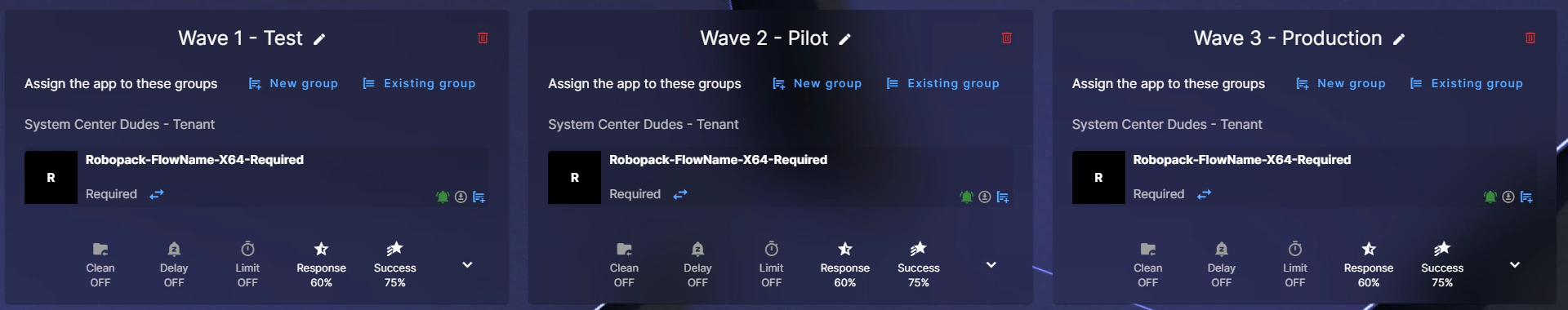 Robopack Application guide