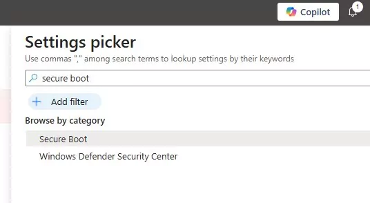 Intune Secure Boot Certificate